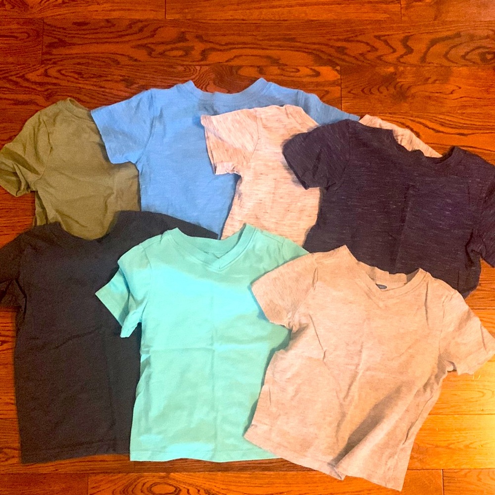 2T crew neck/v neck old navy and cat and jack tees